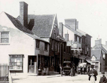 The Cross Keys, Boot and Curriers Arms about 1895